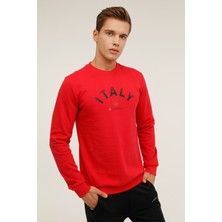 Lumberjack ml Robert 16ITLY72 3pr Kırmızı Erkek Sweatshirt