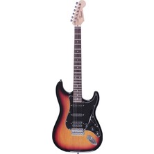 Madison Meg-2ts Sunburst Elektro Gitar