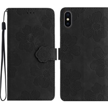 X-Step iphone Xs Max Düşmeye Dayanıklı Kabuk Pu Deri Cüzdan Ayaklı Stand Kapağı (Yurt Dışından)