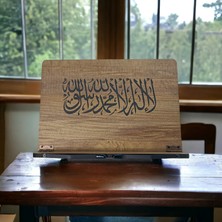 İsfahan TA Kitap Okuma Standı Masaüstü Ahşap Kuran Rahlesi Tablet Tutucu