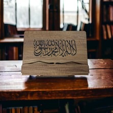 İsfahan TA Kitap Okuma Standı Masaüstü Ahşap Kuran Rahlesi Tablet Tutucu