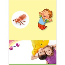 Headlice Stopper Doğal Kokulu Tavşan Kulaklıklı 1 Bit Tokası+ 2li Rozet Set