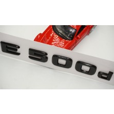 Dk Benz E 500D Bagaj Parlak Siyah Abs 3m 3D Yazı Logo
