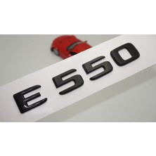 Dk Benz E 550 Bagaj Parlak Siyah Abs 3m 3D Yazı Logo