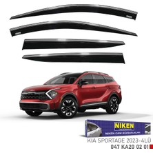 Replax Kia Sportage 2023 Sonrası Kromlu Cam Rüzgarlığı 4lü