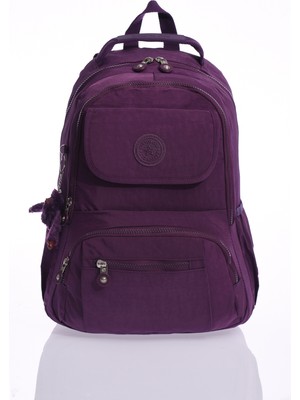 Byhakan EBA-8866 Klinkır Okul Çantası Sırt Çanta Günlük Gezi Spor Seyahat Tatil Çok Gözlü Laptop Bölmeli