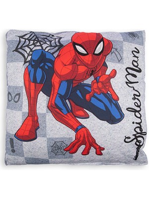 Özdilek Spiderman Grey Disney Lisanslı Dekoratif Yastık 40X40