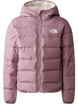 The North Face İki Taraflı Kaz Tüyü Kapşonlu Kız Çocuk Ceketi NF0A84N6I0V1