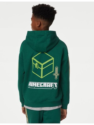 Marks & Spencer Kapüşonlu Minecraft™ Sweatshirt