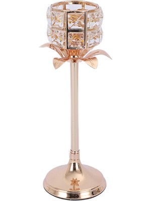 Royal Love Kristal Hollow Şamdan Standığün  7X29 Cm (Yurt Dışından)