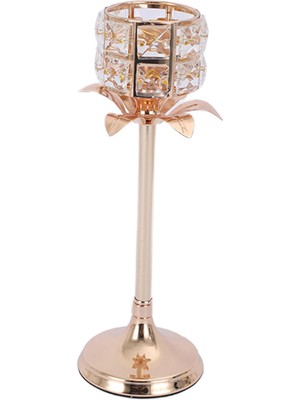 Royal Love Kristal Hollow Şamdan Standığün  7X29 Cm (Yurt Dışından)