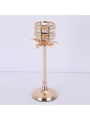 Royal Love Kristal Hollow Şamdan Standığün  7X29 Cm (Yurt Dışından)