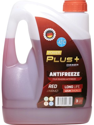 OSSER Power Plus Antifriz 3 LT Kırmızı -42 Derece