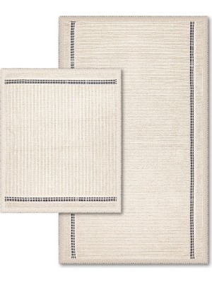 Bluenity 2'li Banyo Seti Nice Kilim Seti + Peach Blossom Banyo Mumu