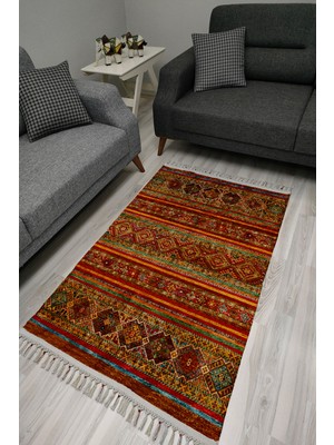 Halımax Drom Kaymaz Halı Makinede Yıkanabilir Şönil Kilim