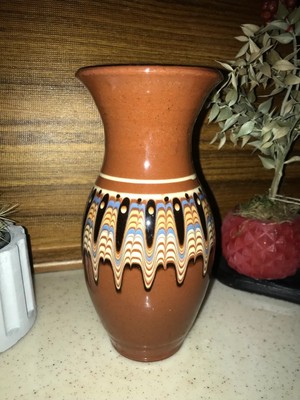Sümela Antika Seramik El Yapımı Toprak Vazo