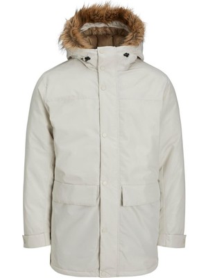 Jack & Jones Jjchamp Parka Jacket Faux Fur Taş