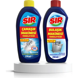 Çamaşır Makinesi Temizleyici 250 ml + Bulaşık Makinesi Temizleyici 250 ml