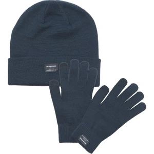Jack & Jones Lacivert Erkek Bere&eldiven Seti 12168383