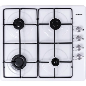 Arm 6040-FL Set Üstü Doğal Gazlı Çakmaklı Gaz Emniyetli Ocak Beyaz