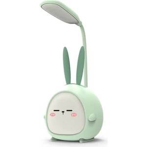 Bonjour Hold Okuma Lambası USB LED Tavşan Masa Lambası Çocuk Göz Koruması Masa Lambası Karikatür Renkli Gece Lambası (Yurt Dışından)