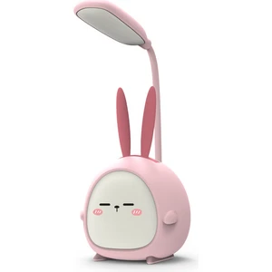 Bonjour Hold Okuma Lambası USB LED Tavşan Masa Lambası Çocuk Göz Koruması Masa Lambası Karikatür Renkli Gece Lambası (Yurt Dışından)