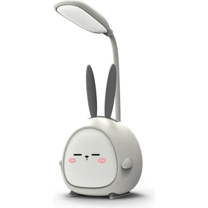 Bonjour Hold Okuma Lambası USB LED Tavşan Masa Lambası Çocuk Göz Koruması Masa Lambası Karikatür Renkli Gece Lambası (Yurt Dışından)