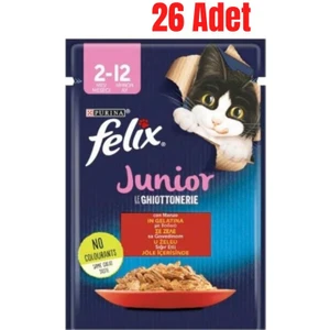 Pouch Jöle Içinde Sığır Etli Yavru Kedi Konservesi 85 gr x 26 Adet