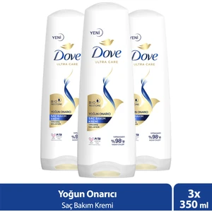 Ultra Care Saç Bakım Kremi Yoğun Onarıcı Yıpranmış Saçlar Için 350 ml X3