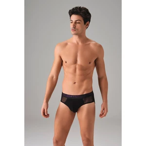 Erkek Fantezi Transparan Detaylı Slip 1201