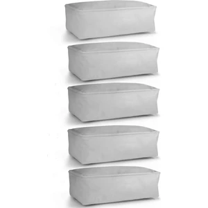 5'li Set Baza Altı Düzenleyici Küçük Boy Hurç Gri 50x25x20 Cm