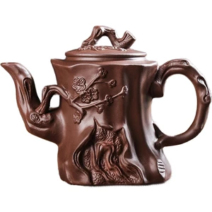 Büyük Kapasiteli Ev El Yapımı Mor Kum Çaydanlık Çin Teaware Zisha Filtre Kabarcık Çaydanlık Ay Pot | Çaydanlıklar (Kahverengi (700 Çaydanlık) (Yurt Dışından)