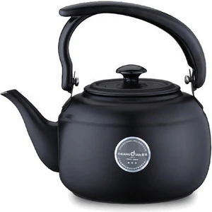 Sıcak 1l Siyah Anti Kirli Islık Kaynar Su Potu Paslanmaz Çelik Mutfak Kettle Çay Demlik Çaydanlıklar | Çaydanlıklar (Yurt Dışından)