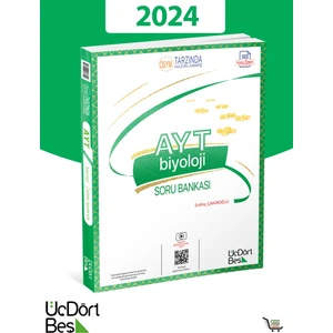 ÜçDörtBeş YayınlarıAYT Biyoloji Soru Bankası 2024 Model