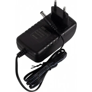 16.8 Volt - 1 Amper Kırmızı Yeşil Ledli Priz Tipi- 5.5*2.5 Uçlu Şarj Adaptörü Adaptör Siyah