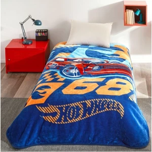 Lisanslı Tek Kişilil Hot Wheels Speed Battaniye
