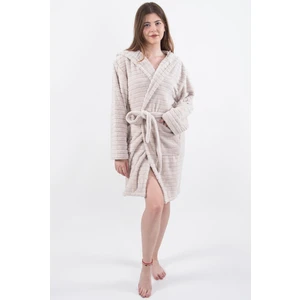 Comfy | Kapşonlu Wellsoft Peluş Bornoz Sabahlık | Robdeşambr Kadın Bornoz