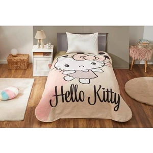 Lisanslı Tek Kişilik Hello Kıtty Sprıng Battaniye