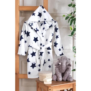 Sky | Kapşonlu Unisex Wellsoft Çocuk Peluş Sabahlık | Bornoz