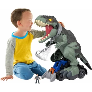 Jurassic World Gürleyen Dev Dinozor Oyuncağı, Işık, Ses ve Aksiyon Dolu 40 Cm Boyunda, 3 Yaş ve Üzeri Gwt22