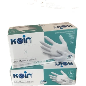 Koin Muayene Eldiveni M 100 Adet