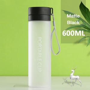 Açık Büyük Kapasiteli Spor Su Bardağı Buzlu Plastik Çay Bardağı Taşınabilir Halat Plastik Bardak (Yurt Dışından)