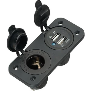 Ch-31 Çift USB Girişli 1A –2.1A USB  Araç Şarj