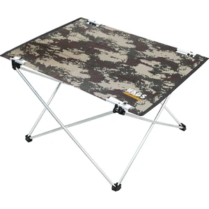 Ultralight Katlanır Kamp Masası, Piknik, Bbq, Balıkçılık, Avcılık, Plaj, Hiking Için Taşınabilir Kompakt Roll Up Outdoor Kamp Masası Orta Boy - Kamuflaj