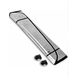 Araba Ön Cam Güneşliği Parlak Alüminyum Katlanabilir Oto Güneşlik (130X60CM)