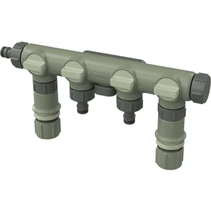 Express Reyon Bahçe Musluk Dağıtıcı Aparat 4 Çıkışlı Vanalı Musluk Aparatı