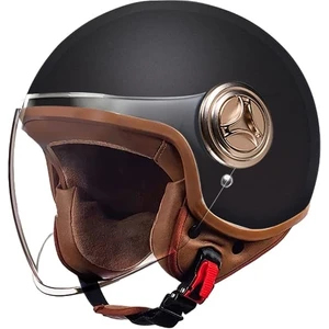 Sıcak Güneş Koruması 3c Harley Motosiklet Yarım Kask (Yurt Dışından)