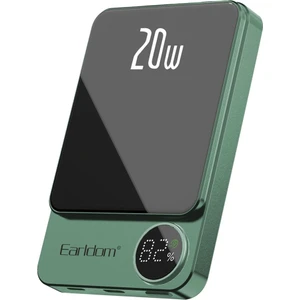 Earldom PD23 5.000 Mah 20W Kablosuz Şarjlı Hızlı Şarj Mini Powerbank