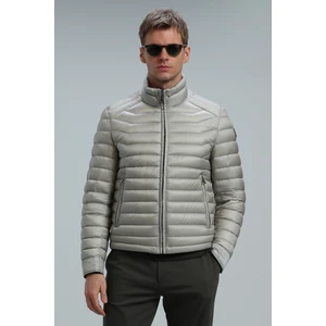 Andy Kaz Tüyü Erkek Mont Bej