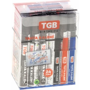 Tahta Kalemi Mix TGB-676 3 Renk 24 Lü
